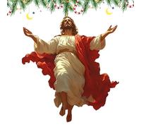 Ornement Jésus Décoration Religieuse pour Les Vacances en Acrylique 2D