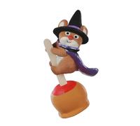 Ornement miniature d'Halloween Hallmark Keepsake 1,5 2021 Mini souris mignonne en pomme caramel
