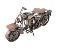 Ornement Moto Métal Vintage Deco Maison , Decoration Bureau de Travail Design Industriel ,Sculpture en Fer Forgé pour Salon,Chambre,Bar ou Garage