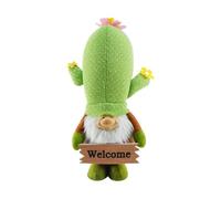 Ornement Nain Cactus | Peluche GNOME Farci | De Gnomes De Cactus Doux, Jouet De GNOME en Peluche Fête pour La Maison, Festival