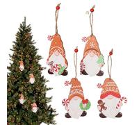 Ornement Nain de Noël, Ornements de Noël Gnome | Pendentif Nain du Parti,Ornement Décoratif avec Pendentif de Noël sous l'arbre pour les Amis de la Soeur de Famille