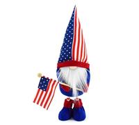 Ornement patriotique rayé pour anniversaire de mariage - Jour de l'indépendance de Juli's Independence Day - Journée des anciens combattants