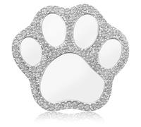 Ornement Patte de Chat en Cristal pour Coque de Téléphone, Alliage de