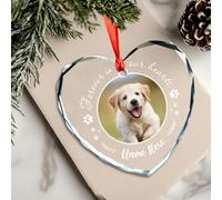 Ornement photo de Noël personnalisé, ornements en cristal personnalisés, ornement de Noël personnalisé pour maman/papa, ornements personnalisés avec nom, style 1