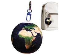 Ornement Planétaire,7,5 Cm Doux Suspendable en Peluche - en Peluche De Planètes Simulation - pour Sac À Main Porte-Monnaie Bijoux Portefeuille Sac À Dos Femmes Hommes Filles Garçons