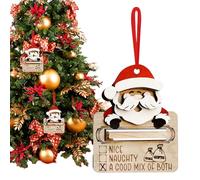 Ornement Porte-Monnaie, Décorations d'arbre De Noël | Ornements d'arbre De Noël du Père Noël Pendentif d'arbre De Noël - Ornement Décoratif Unique, Décor d'arbre De Noël pour Porte Fenêtre d'arbre