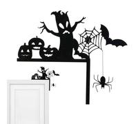 Ornement Pour Cadre De Porte Décorations De Fête D'Halloween En Métal Avec