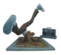 Ornement rappeur en résine pour jardin, maison, bureau - Sculpture de rap de Noël - Sculptures d'étoiles de rap faites à la main pour les amateurs de hip-hop (TYPE 4)