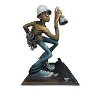 Ornement rappeur en résine pour jardin, maison, bureau - Sculpture de rap de Noël - Sculptures d'étoiles de rap faites à la main pour les amateurs de hip-hop (TYPE 3)