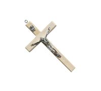 Ornement religieux de Jésus - Décoration de pendentif catholique, figurine sacrée de 12,9 cm avec affichage à suspendre, pièce d'art, ornement de dévotion, décoration spirituelle pour la maison, le