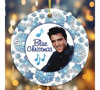 Ornement Suspendu Au Sapin De Noël Tendances De La Musique De Cinéma Et De La Culture Pop Créatif Décoration Sapin De Noël Rond Souvenir pour Balcon Mur Activités