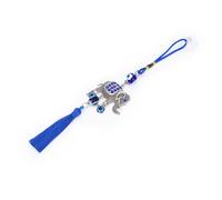 Ornement suspendu éléphant, pendentif œil maléfique, accessoires voiture éléphant, breloque voiture œil maléfique, décor œil maléfique, pendentif éléphant