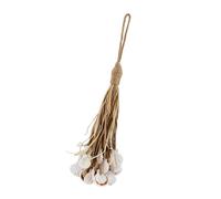 Ornement Suspendu en Corde de Jute Étoile Mer et Poisson | Décoration Murale Côtière, Pièce Suspendue pour Salon Moderne, Fête du Nouvel An, Ambiance Carnaval