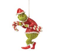 Ornement suspendu Enesco Jim Shore Dr Seuss The Grinch volant des cannes de bonbon 472 pouces multicolore pour No l