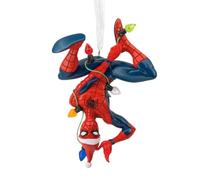 Ornement Suspendu Hallmark Marvel Spider-Man emmêlé dans des lumières de fée