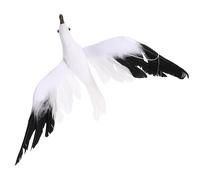 Ornement Suspendu Mouette Modèle S en Mousse Décoratif Blanc