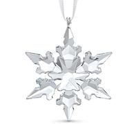 Ornement - Swarovski - Flocon de Neige - Cristal Transparent - Décoration de Noël - À Suspendre