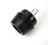 Ornemental Curseur Protection Anti-Chute Moto pour BMW R1300GS 2023 2024 2025 Boîtier Transmission Finale Essieu Roue Arrière Cardan(B-Black)