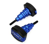 Ornemental Curseurs Cadre Protection Moteur Moto pour CFMOTO 675NK 2024-2025 Anti-Chute(B Shape Blue)