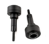 Ornemental Protections Cadre Moto pour Kawasaki Z900 Z750 Z650 RS Z500 Z400 Z1000 SE Accessoires Modifiés(Black-ZX6R)