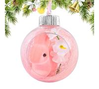 Ornements acryliques transparents, jolies décorations de Pâques | Ornements de lapin avec acrylique | Pendentif animal de dessin animé, ornements muraux festifs pour vitrines, portes