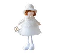 Ornements Ange,Figurines Poupées Angéliques | Pendeloque Fille en Peluche Idéal Décor de Fêtes Ados Adultes Cadeau Noces Chambre Enfant Jardin