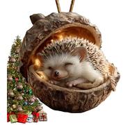 Ornements Animaux De Noël | Décorations De Fêtes en Acrylique 2D - Ornements Festifs pour Décor De Maison - pour Décorateurs d'Intérieur Organisateurs de Fêtes Bureau Couronne Manteau Mur Salon