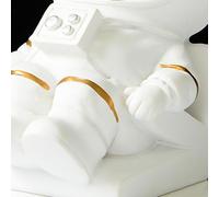 Ornements Astronaute Sculpture Voyageur de l'Espace Modèle Statue pour Décoration de Bureau de Bibliothèque de Maison Cadeau d'Anniversaire Créatif MYY2020-4A