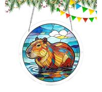 Ornements Attrape-,Pendentif Acrylique Coloré 2D,Ornement Puzzle Art Mural - pour Appuis De Fenêtre Jardin Arbre Chambre Salon Balcon Fêtes Intérieur Extérieur