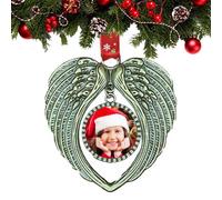 Ornements commémoratifs de Noël - 25 mm / 0,98 Pouces Ailes en en | Sangel sur Moi | Toujours dans Mon Ornement de cœur, la Perte de décoration de mémoire de soi