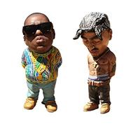 Ornements commémoratifs en résine « Legend » - Figurine de dieu du rap de la côte est - Figurine de rappeur - Statue de collection Hip Hop - Sculptures en résine - Décoration d'intérieur (Big Guy +