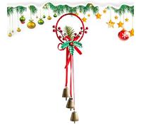 Ornements d’Arc pour Arbre de Noël | Décoration de Noël avec | Décorations d'arbre de avec Cloche, pour Appartement, Maison, Petit Espace, Salon, Chambre à Coucher, présentoirs de ma