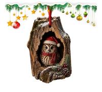 Ornements d'animaux de la forêt en acrylique 2D plats mignons pendentifs de | Figurines d'animaux comme ornements de Noël pour la maison, le jardin, la terrasse, le balcon, l'entrée