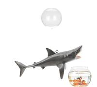 Ornements d'aquarium - Paysage d'aquarium | Requin flottant pour tous les types d'aquariums | Accessoires d'aquarium flottants pour décoration d'aquarium sous-marin, aménagement paysager pour aquarium