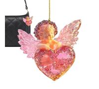 Ornements d'arbre Ange 2D - ange de bébé pour Noël, pendentif saint | accessoire décoratif miroir de voiture et sac à dos, décoration de maison fascinante pour célébrer les
