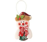 Ornements d'arbre de Noël doux,ornements d'arbre de Noël - Petites décorations d'arbre de Noël | Décorations de pendentif père noël bonhomme de neige Elk arbre de dessin animé de noël pour déco