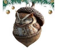 Ornements d'arbre de Noël en acrylique - Pendentifs d'animaux plats 2D à suspendre, décoration de vacances festives, ensemble de breloques en acrylique | pour mur, salon, rebord de fenêtre, jardin