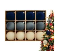 Ornements d'arbre De Noël | Réglez 12 Boules De Velours Floato | Décorations De Noël Élégantes pour Le Bureau À Domicile Ghirlanda Arbre De Mariage Centres Centres