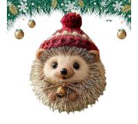 Ornements d'arbre en forme d'animal | Pendentif en acrylique 2D - Ornements de Noël rustiques sur le thème de la nature - Pour maison, chambre, mur, intérieur, extérieur, fête, festival, vacances