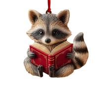 Ornements de Antiques, décoration de Vacances à thème, 1 pièce, Ornement de Lecture, décor sur Le thème du Livre d'animaux, décorations Souvenirs élégantes, pour Femmes et Filles