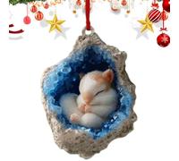 Ornements De Berriphonie Pour Arbre | Trou 4inch Petit Animaux Décoration De La Plainte, Acrylique 2d Plat De Charme À Pente Améliorez Votre Décoration De Vacances Avec Ces Ornements Pour Arbre, Conçu
