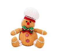 Ornements de bonhomme en d'épice - Décoration d'arbre de Noël, Gingembre Traditionnel Homme | Kit de décoration bonhomme en d'épice Pendentif Arbre de Noël, d'épices, Décoration de Noël