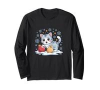 Ornements de Boules de Noël - Art Graphique Manche Longue