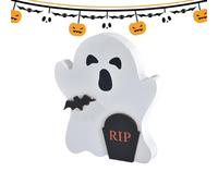 Ornements de bureau fantômes d'Halloween, ornements de bureau fantômes, décoration de table de 15,2 x 10,2 cm, avec fantômes, ornements de bricolage, ornements fantômes mignons, Halloween effrayant