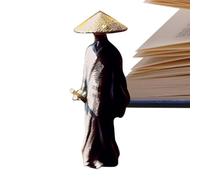 Ornements de chevalier errant chinois, statue en résine de chevalier errant - Décoration de figurines de voiture,Ornements miniatures en résine de style ancien chinois pour aquarium, SUV, camions, bur