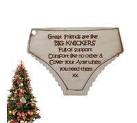 Ornements de chien pour sapin de Noël - Décorations de Noël pour arbre - Poupée artisanale griffe de chien avec trou pour les vacances et les mariages