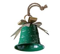 Ornements De Cloches De Noël | Décoration De Fête avec Noeud,Décorations pour Sapin De Noël,pour École Maison Dîner Restaurant Café Centre Commercial Anniversaire Mariage