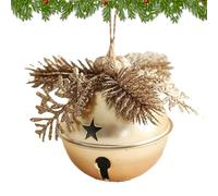 Ornements De Cloches pour Noël - Décorations De Noël en Métal pour L'Artisanat - Clochette De Domicile avec,pour La Maison De Campagne, L'Intérieur, L'Extérieur, l'arbre, Le Mariage