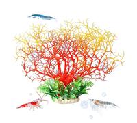 Ornements De Corail Simulés, Aspect Sous- Naturel, 38 X 6,5 X 28 Cm, Décorations D'aquarium, Accessoires D'aquarium, Intégration De Conception Polyvalente, Pour Eau Salée, Eau Douce, Maison, Dort