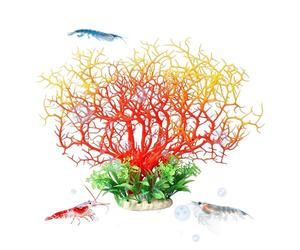 Ornements De Corail Simulés, Aspect Sous- Naturel, 38 X 6,5 X 28 Cm, Décorations D'aquarium, Accessoires D'aquarium, Intégration De Conception Polyvalente, Pour Eau Salée, Eau Douce, Maison, Dort
